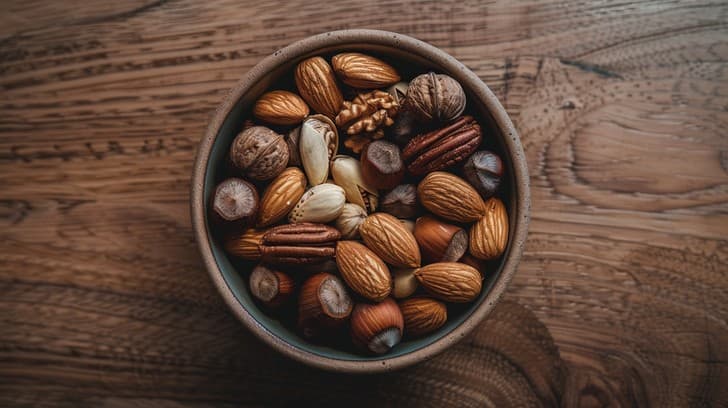 ترکیب آجیل و پسته برای راهنمای نگهداری و حفظ کیفیت