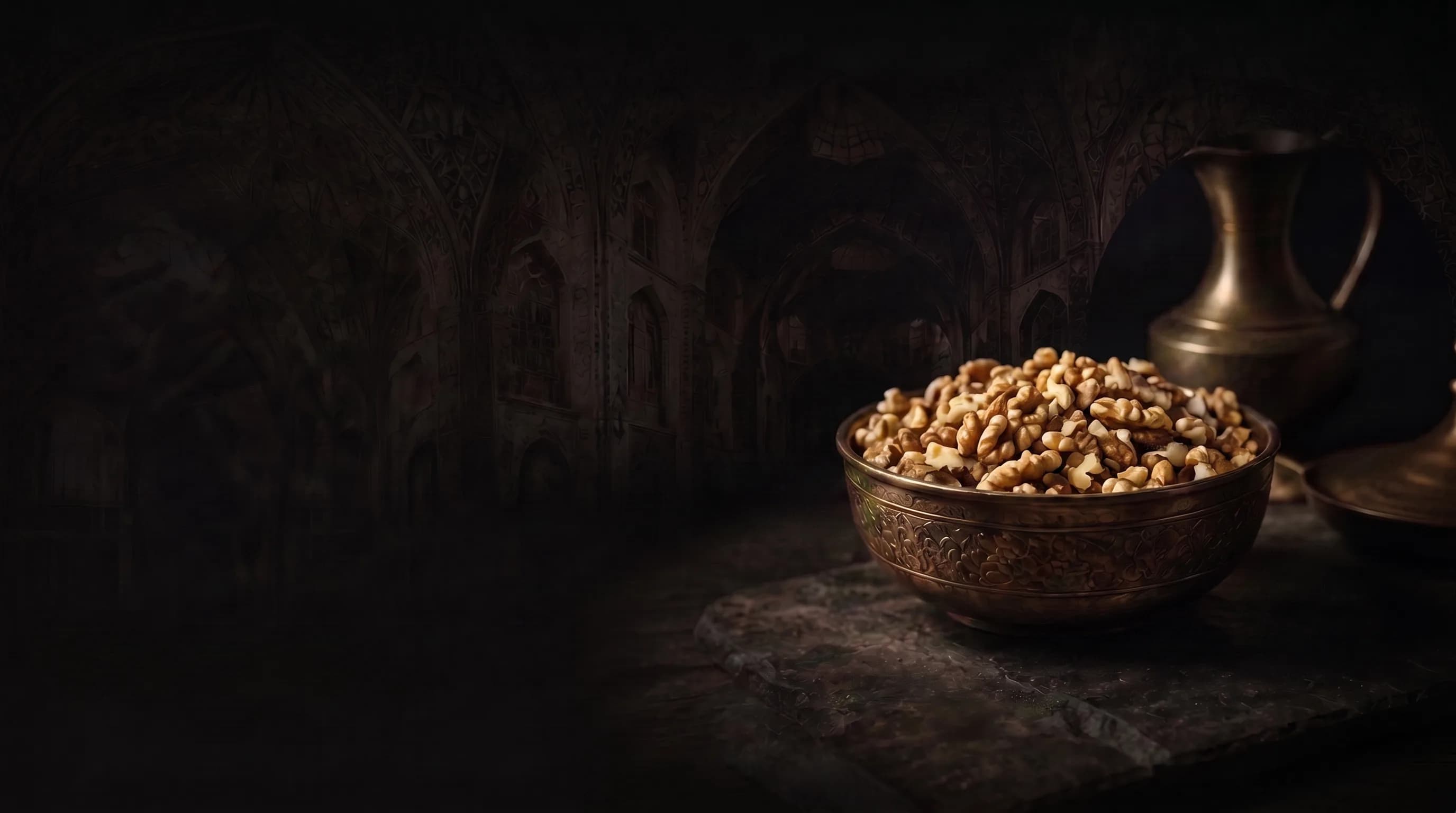 مغز گردو در ظرف سنتی؛ راهنمای مقایسه و انتخاب انواع گردو